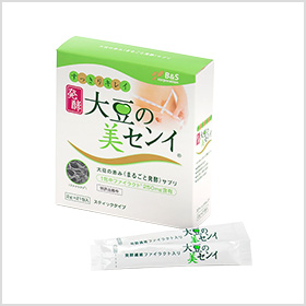 大豆の美センイ(2g×21包)×6箱　ファイラクト　油や化学物質をシッカリ吸収! Dr.Selection / 大豆の美センイ